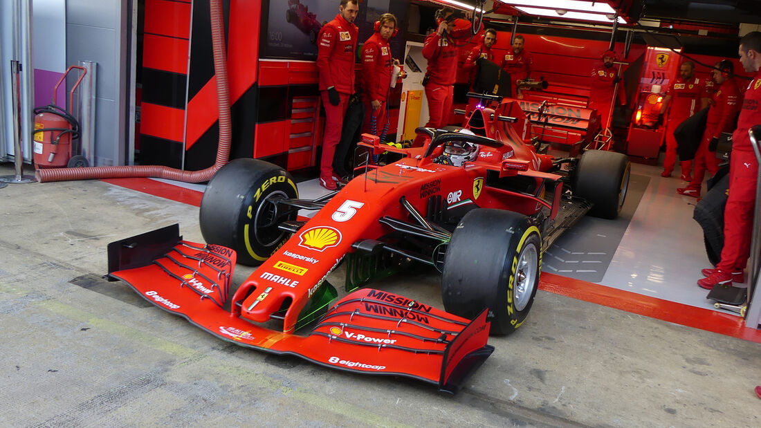 Sebastian Vettel - Ferrari - F1-Test - Barcelona - 26. Februar 2020