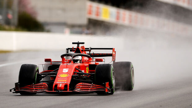 Sebastian Vettel - Ferrari - F1-Test - Barcelona - 27. Februar 2020
