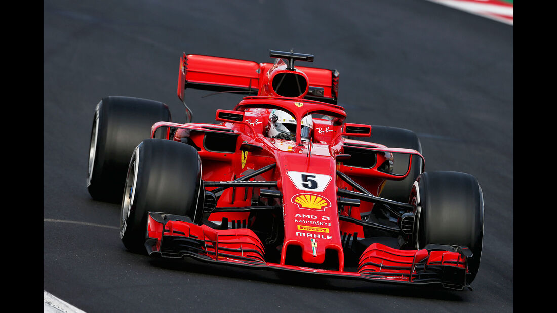 Sebastian Vettel - Ferrari - F1-Test - Barcelona - Tag 2 - 27. Februar 2018