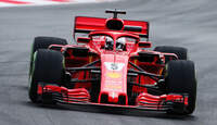 Sebastian Vettel - Ferrari - F1-Test - Barcelona - Tag 2 - 27. Februar 2018