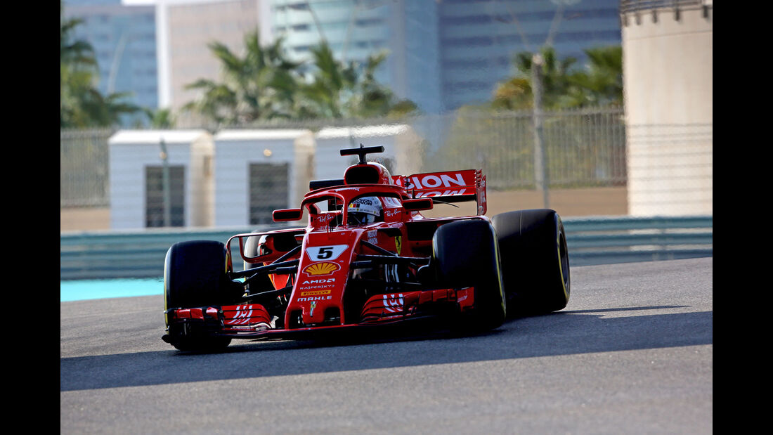 Sebastian Vettel - Ferrari - F1-Testfahrten - Abu Dhabi - 27.11.2018 
