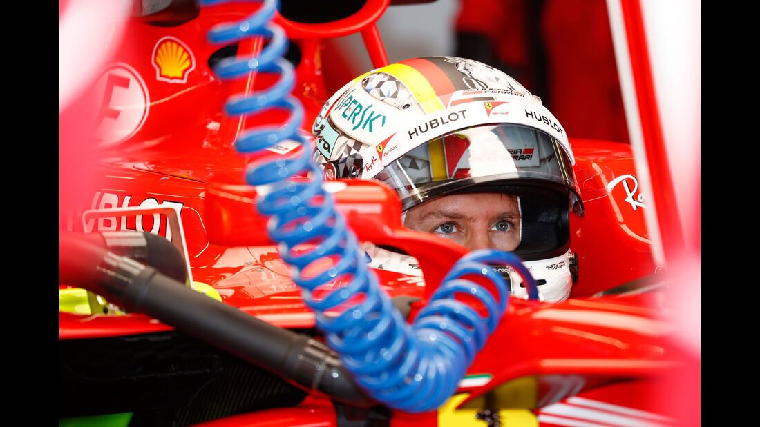 Sebastian Vettel - Ferrari -  Formel 1