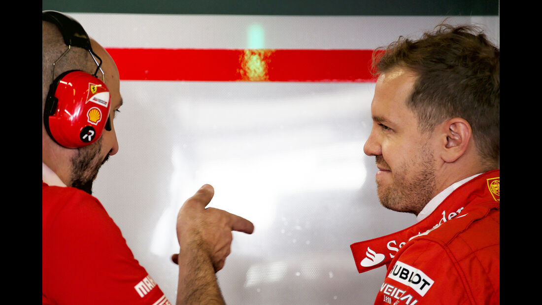 Sebastian Vettel - Ferrari - Formel 1 - GP Abu Dhabi - 24. November 2017