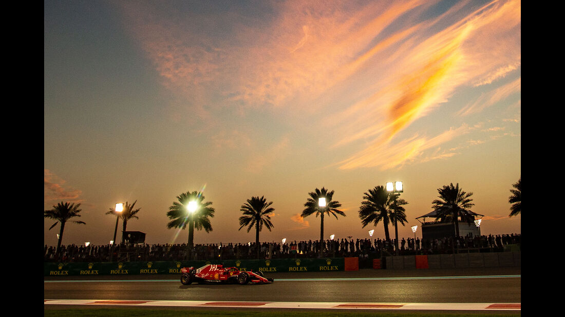 Sebastian Vettel - Ferrari - Formel 1 - GP Abu Dhabi  -24. November 2018
