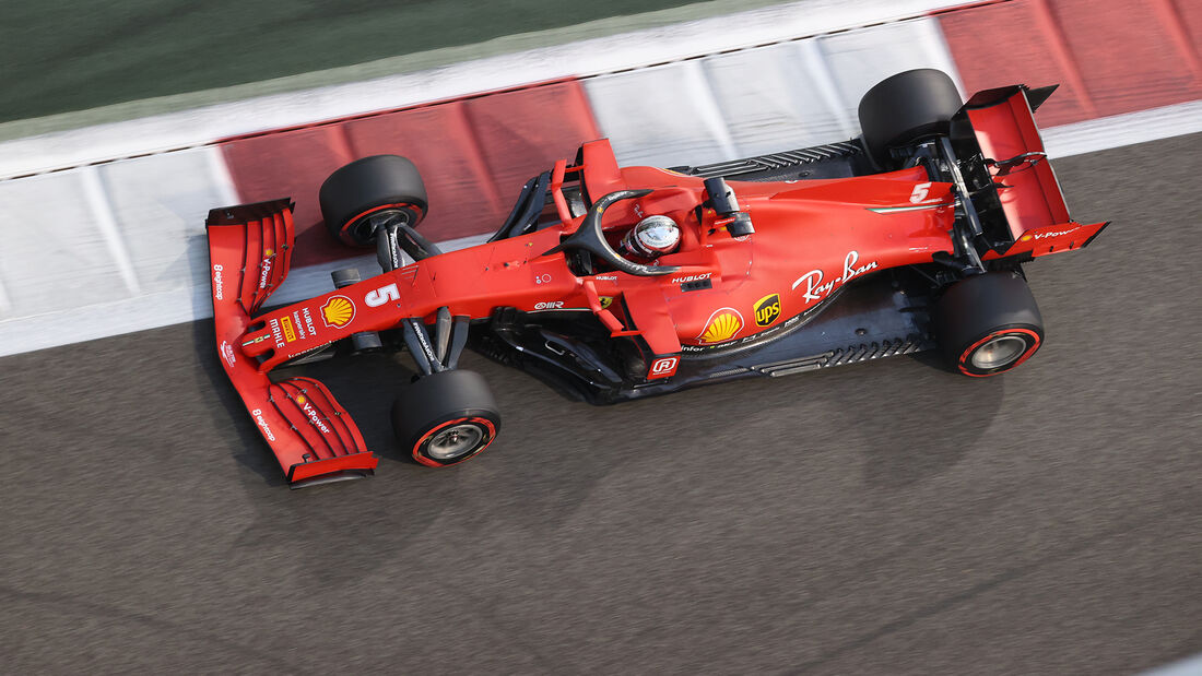 Sebastian Vettel - Ferrari - Formel 1 - GP Abu Dhabi - Samstag - 12.12.2020