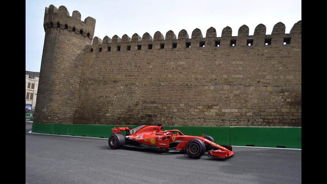 Sebastian Vettel - Ferrari - Formel 1 - GP Aserbaidschan - 27. April 2018