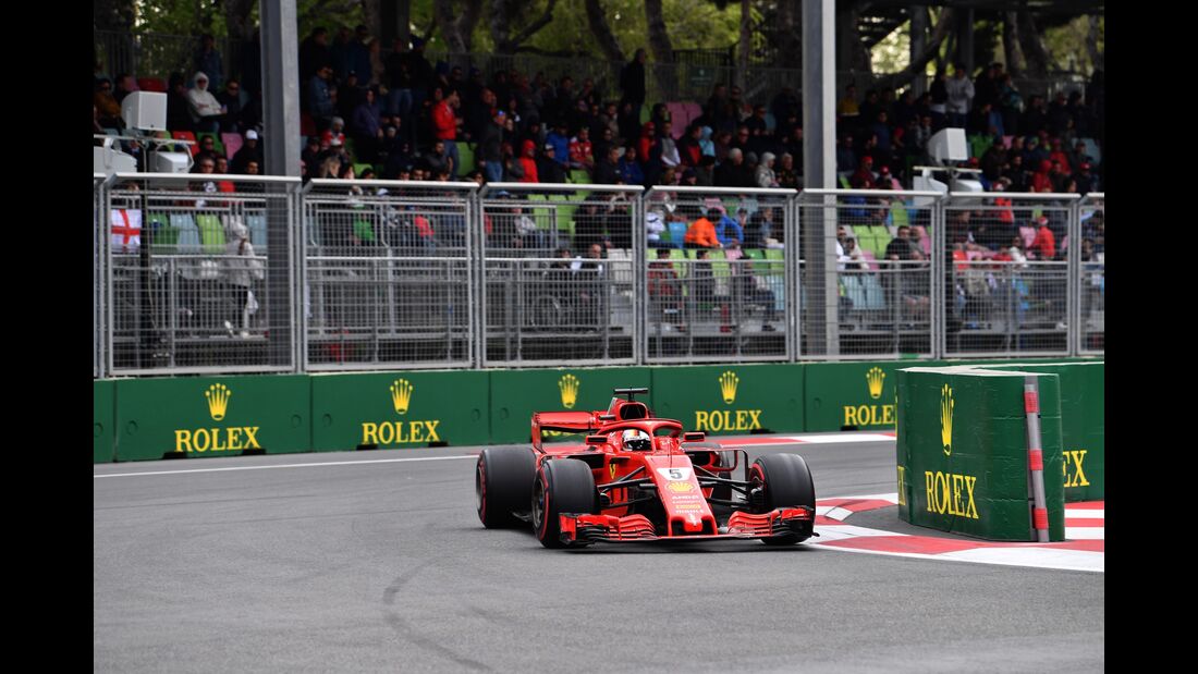 Sebastian Vettel - Ferrari - Formel 1 - GP Aserbaidschan - 29. April 2018