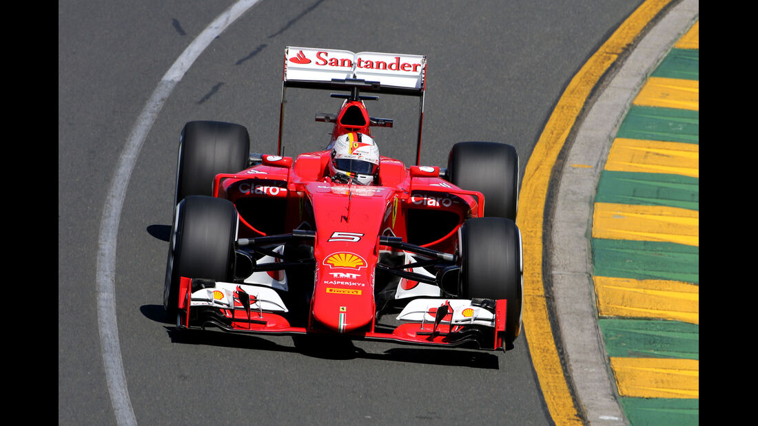 Sebastian Vettel - Ferrari - Formel 1 - GP Australien - 13. März 2015