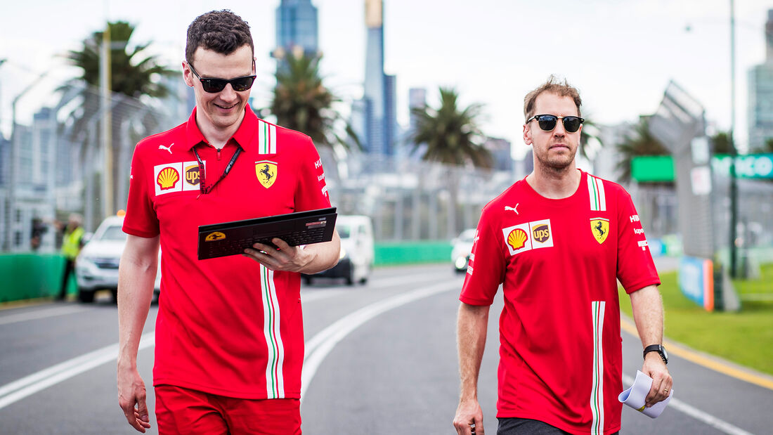 Sebastian Vettel - Ferrari - Formel 1 - GP Australien - Melbourne - 11. März 2020
