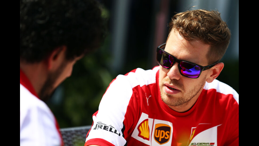 Sebastian Vettel - Ferrari - Formel 1 - GP Australien - Melbourne - 14. März 2015