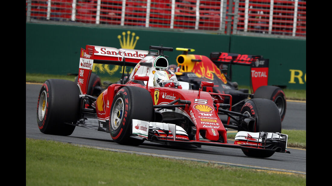 Sebastian Vettel - Ferrari - Formel 1 - GP Australien - Melbourne - 19. März 2016