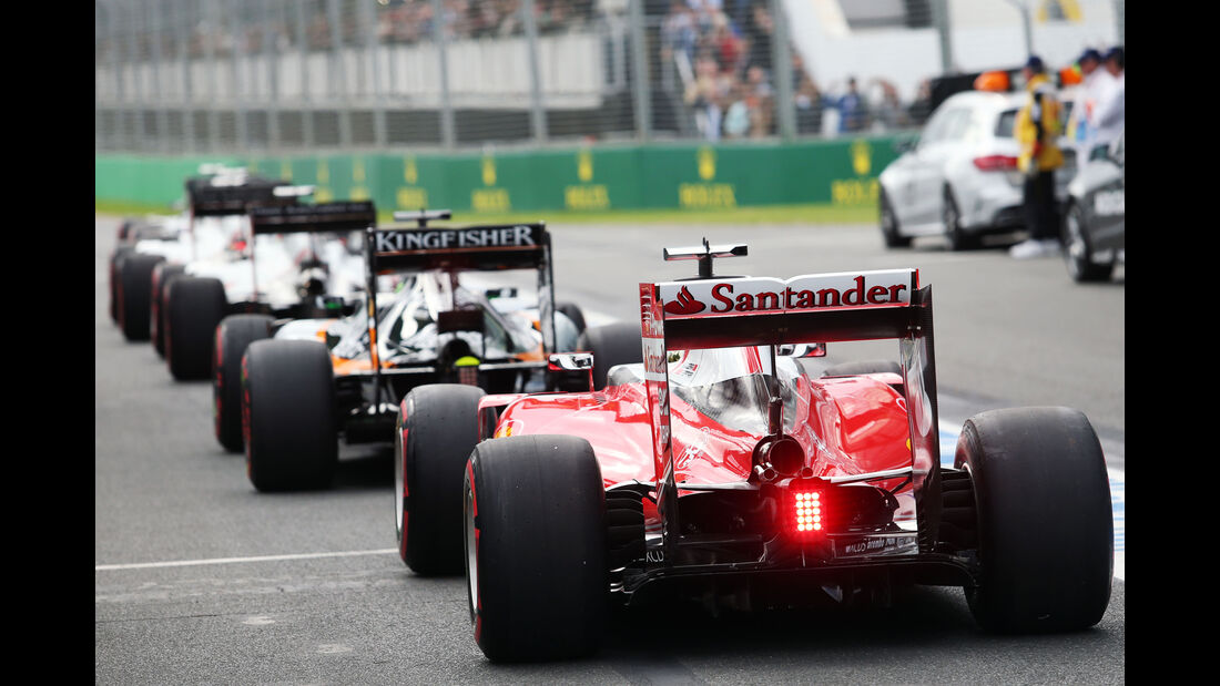 Sebastian Vettel - Ferrari - Formel 1 - GP Australien - Melbourne - 19. März 2016