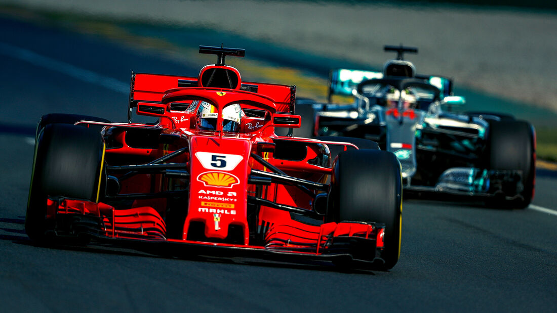 Sebastian Vettel - Ferrari - Formel 1 - GP Australien - Melbourne - 23. März 2018
