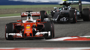 Sebastian Vettel - Ferrari - Formel 1 - GP Bahrain - 1. April 2016