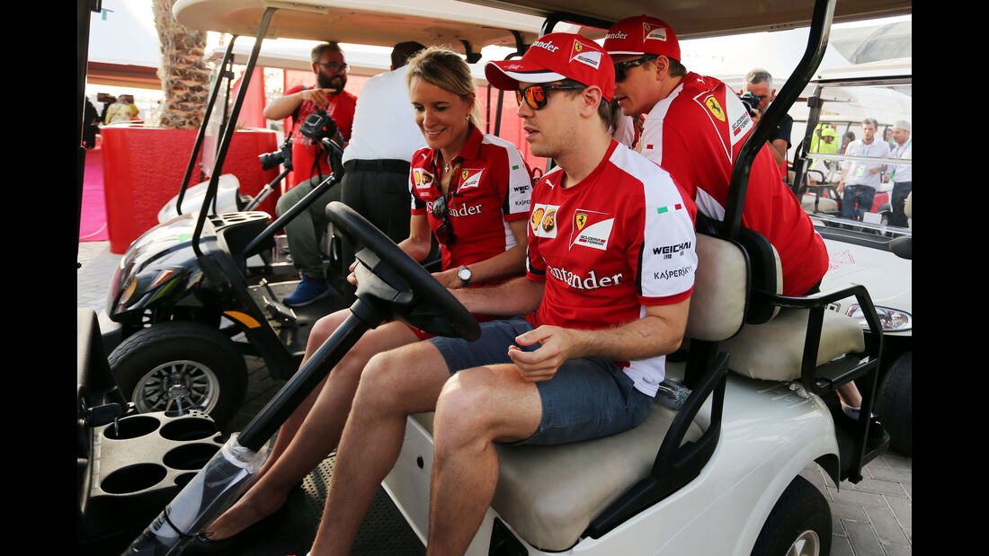 Sebastian Vettel - Ferrari - Formel 1 - GP Bahrain -  17. April 2015