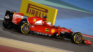 Sebastian Vettel - Ferrari - Formel 1 - GP Bahrain - 17. April 2015