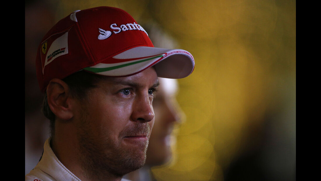 Sebastian Vettel - Ferrari - Formel 1 - GP Bahrain - 2. April 2016
