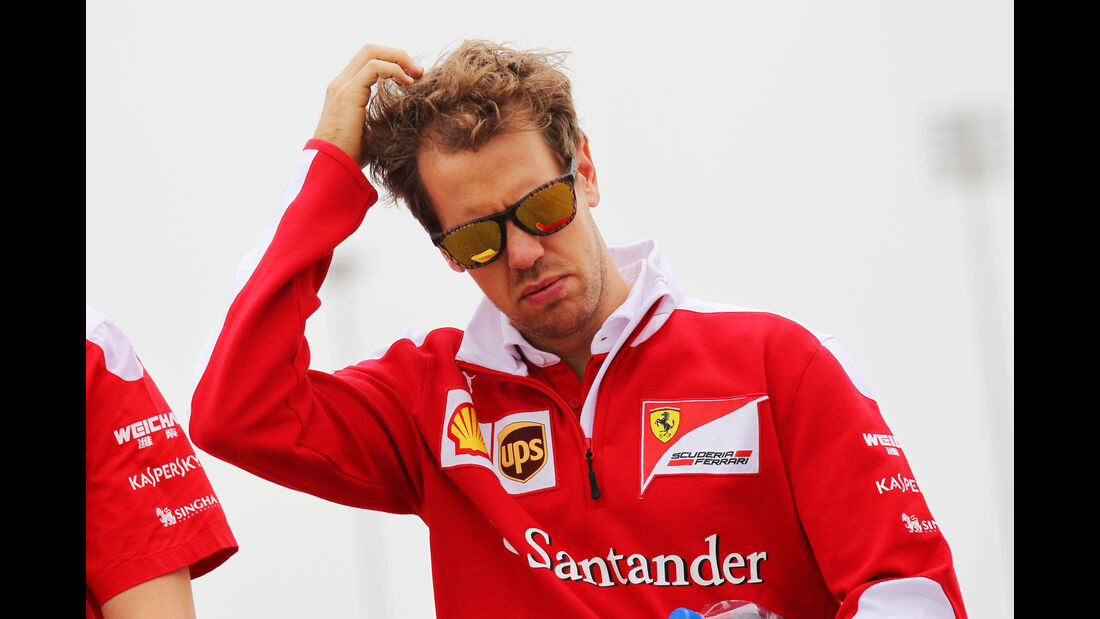 Sebastian Vettel - Ferrari - Formel 1 - GP Bahrain - 31. März 2016