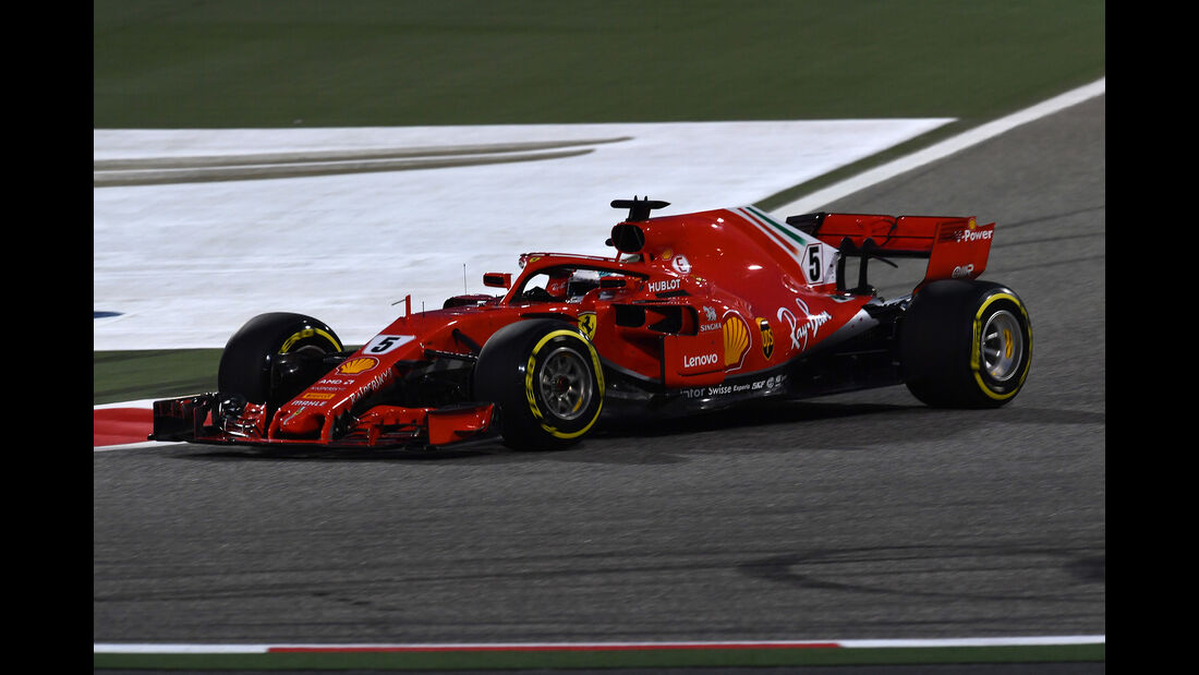 Sebastian Vettel - Ferrari - Formel 1 - GP Bahrain - 7. April 2018
