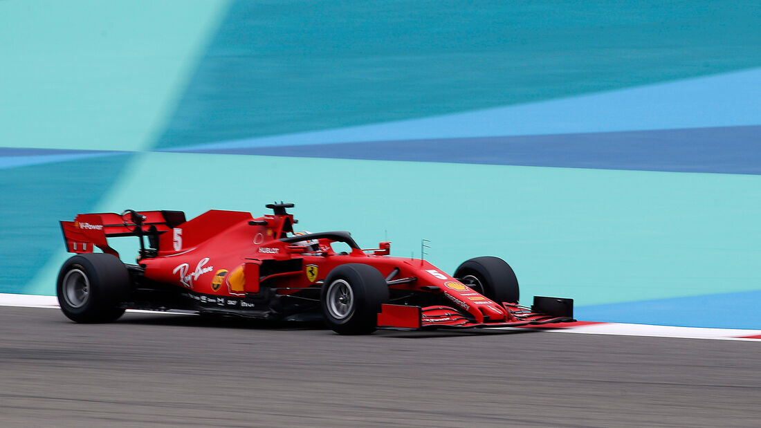 Sebastian Vettel - Ferrari - Formel 1 - GP Bahrain- Sakhir - Freitag - 27.11.2020