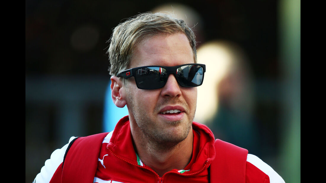 Sebastian Vettel - Ferrari - Formel 1 - GP Belgien - Spa-Francorchamps - 21. August 2015