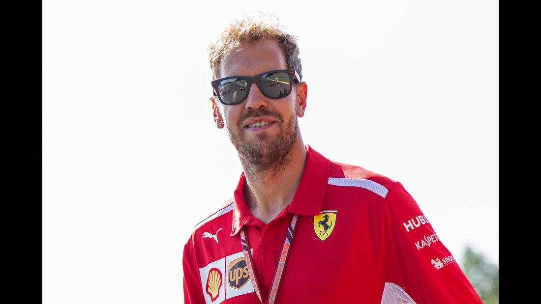 Sebastian Vettel - Ferrari - Formel 1 - GP Belgien - Spa-Francorchamps - 23. August 2018