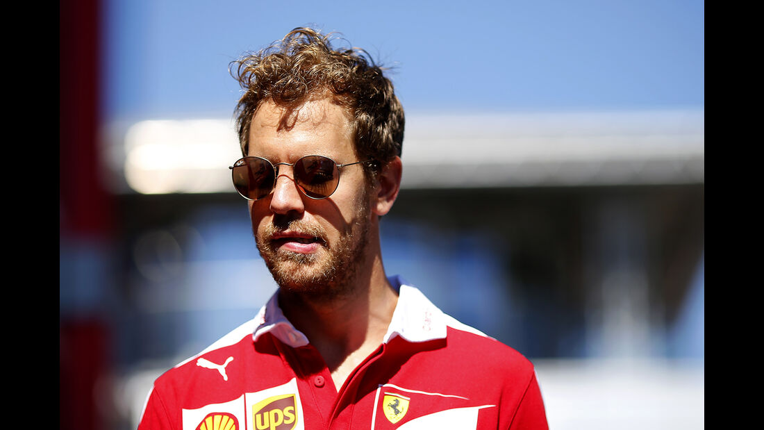 Sebastian Vettel - Ferrari - Formel 1 - GP Belgien - Spa-Francorchamps - 25. August 2016