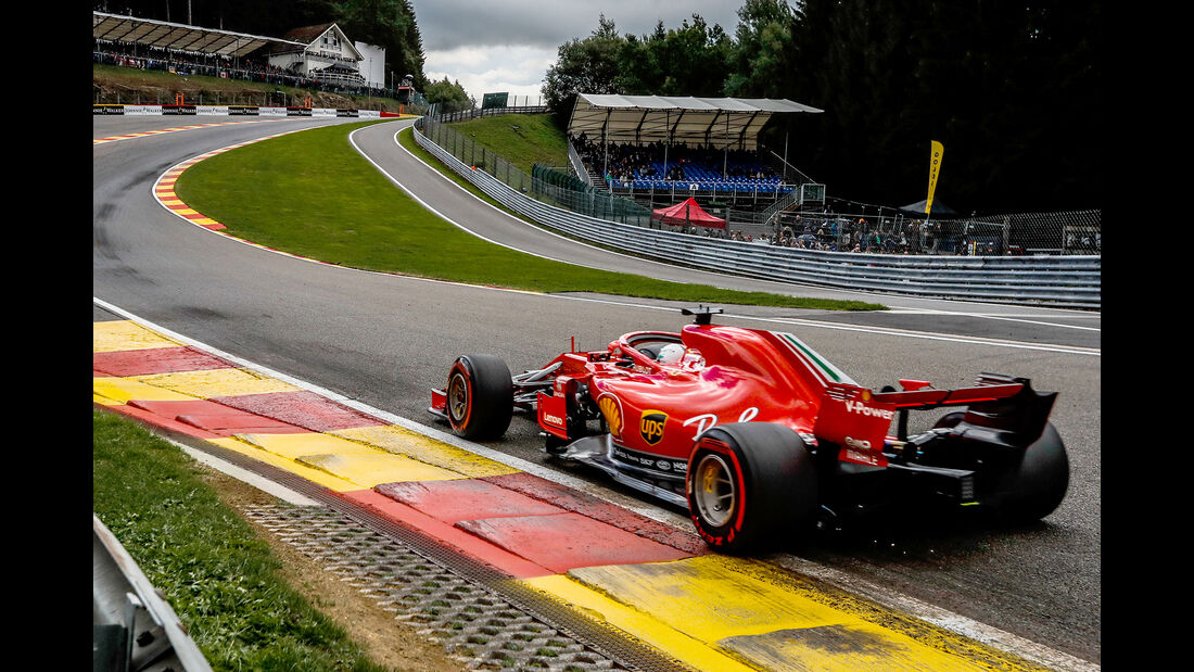 Sebastian Vettel - Ferrari - Formel 1 - GP Belgien - Spa-Francorchamps - 25. August 2018