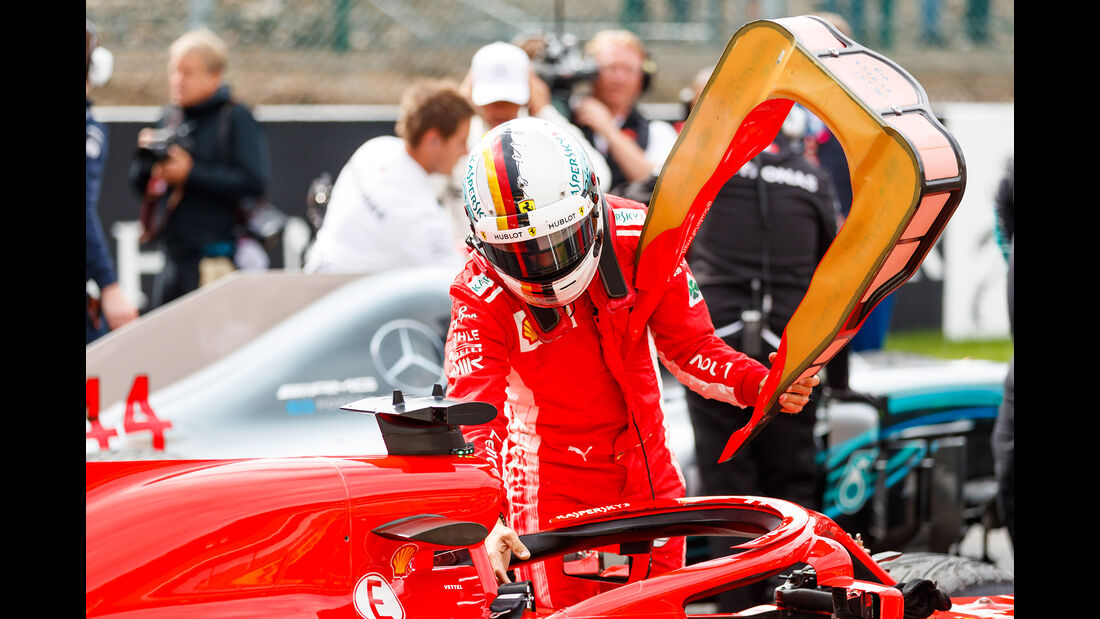 Sebastian Vettel - Ferrari - Formel 1 - GP Belgien - Spa-Francorchamps - 25. August 2018