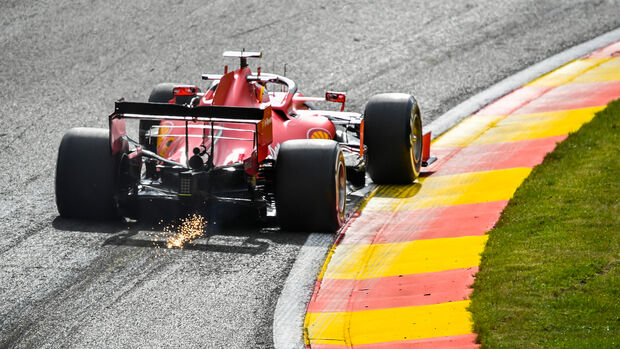 Sebastian Vettel - Ferrari - Formel 1 - GP Belgien - Spa-Francorchamps - 28. August 2020
