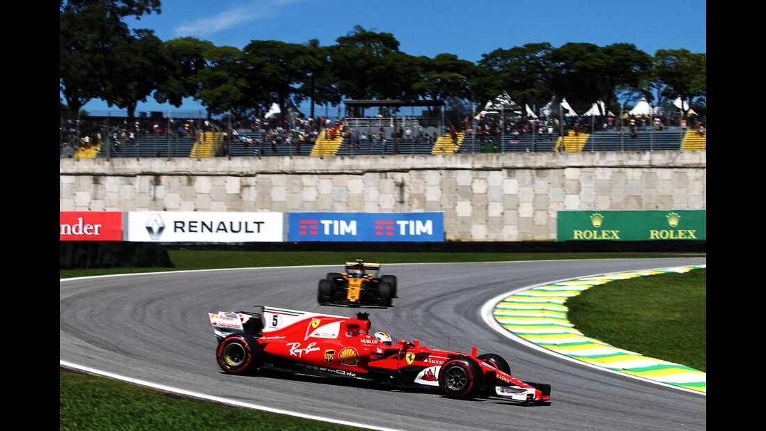 Sebastian Vettel - Ferrari - Formel 1 - GP Brasilien - 10. November 2017