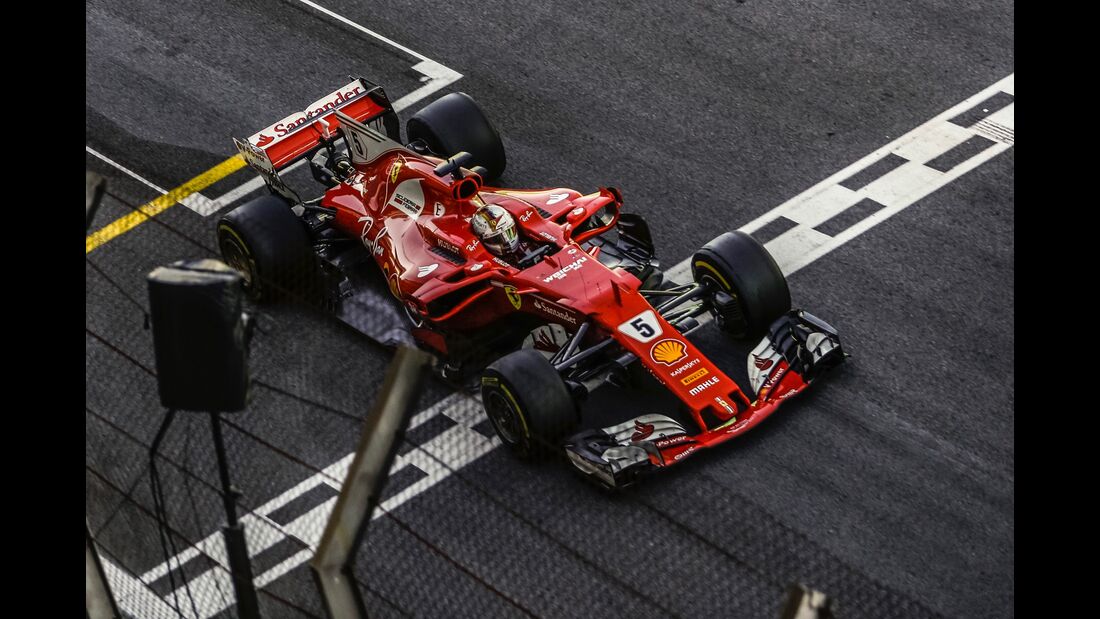 Sebastian Vettel - Ferrari - Formel 1 - GP Brasilien - 12. November 2017