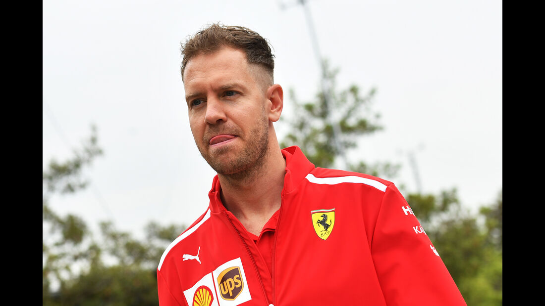Sebastian Vettel - Ferrari - Formel 1 - GP China - Shanghai - 12. April 2018