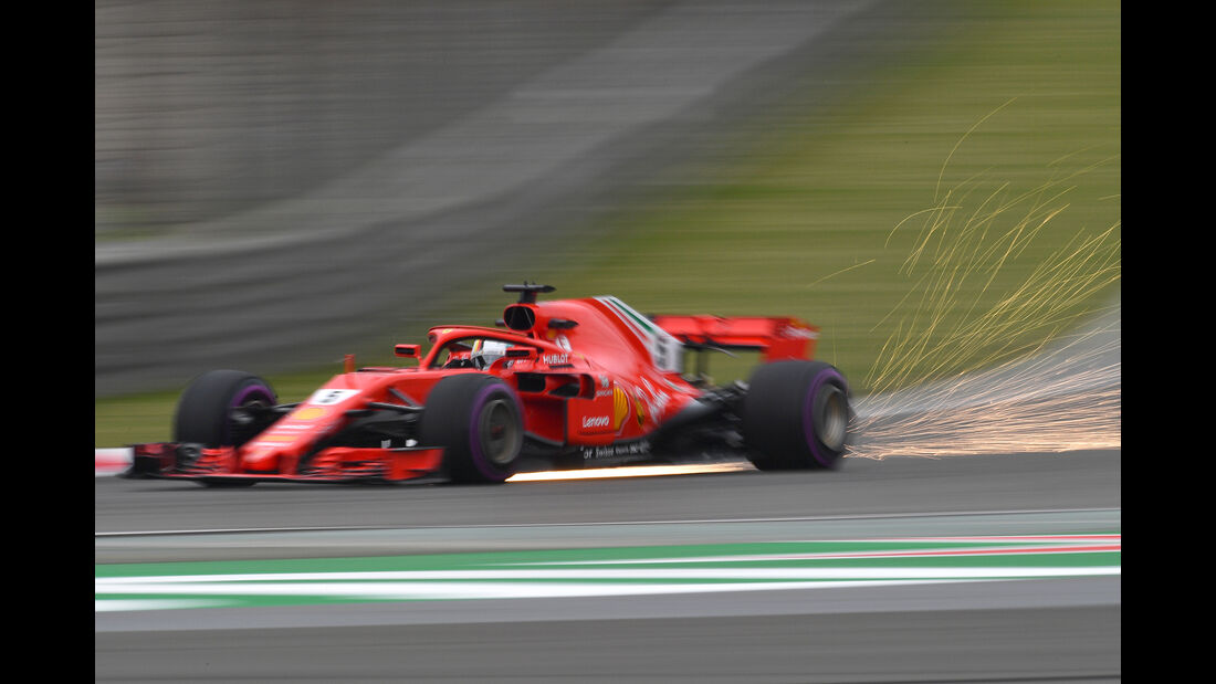 Sebastian Vettel - Ferrari - Formel 1 - GP China - Shanghai - 13. April 2017