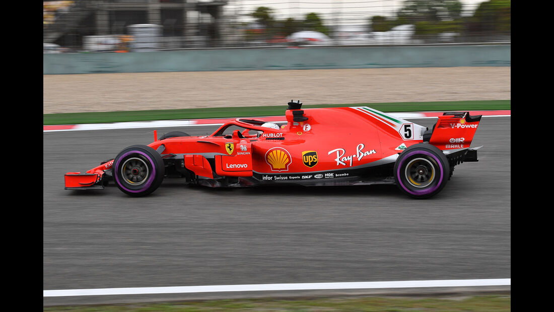 Sebastian Vettel - Ferrari - Formel 1 - GP China - Shanghai - 13. April 2017