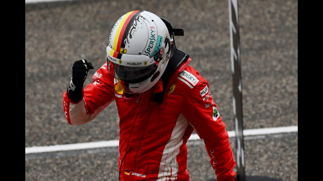 Sebastian Vettel - Ferrari - Formel 1 - GP China - Shanghai - 14. April 2018