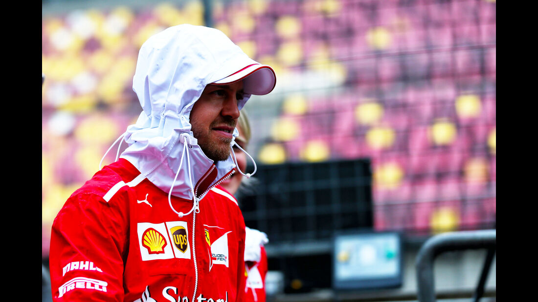 Sebastian Vettel - Ferrari - Formel 1 - GP China - Shanghai - 6.4.2017