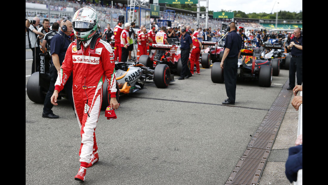 Sebastian Vettel - Ferrari  - Formel 1 - GP Deutschland - 30. Juli 2016