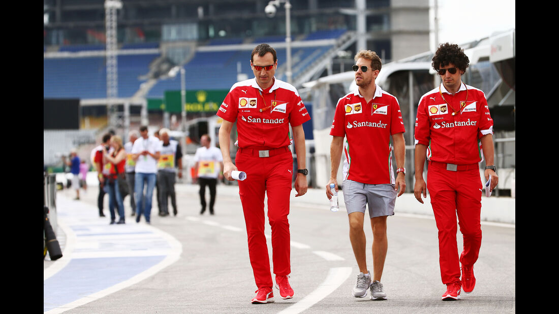 Sebastian Vettel - Ferrari - Formel 1 - GP Deutschland - Hockenheim - 28. Juli 2016