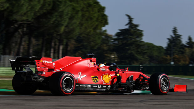 Sebastian Vettel - Ferrari - Formel 1 - GP Emilia-Romagna - Imola - Samstag - 31.10.2020