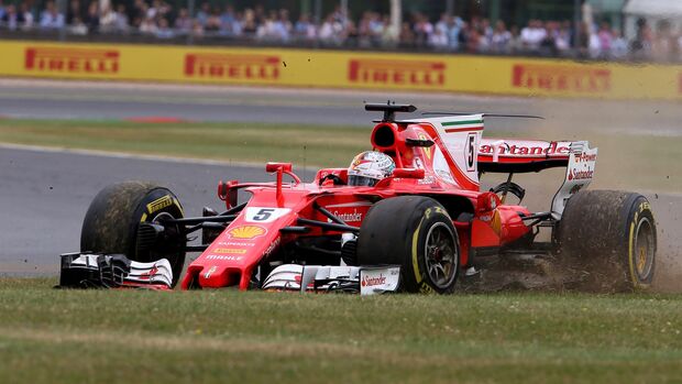 Sebastian Vettel - Ferrari - Formel 1 - GP England - 16. Juli 2017