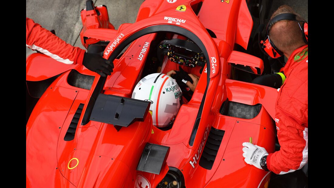 Sebastian Vettel - Ferrari - Formel 1 - GP Italien - 01. September 2018