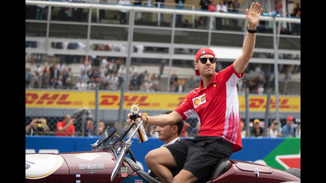 Sebastian Vettel - Ferrari - Formel 1 - GP Italien - 02. September 2018