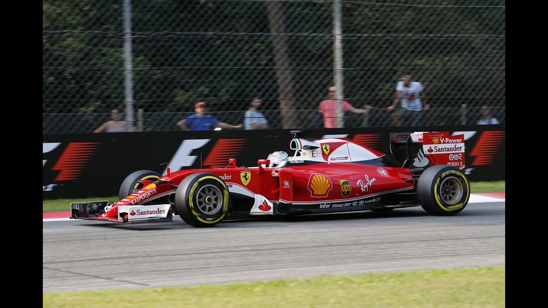 Sebastian Vettel - Ferrari - Formel 1 - GP Italien - Monza - 2. September 2016
