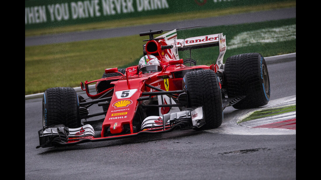 Sebastian Vettel - Ferrari - Formel 1 - GP Italien - Monza - 2. September 2017
