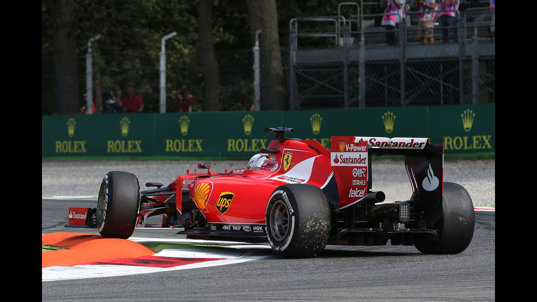 Sebastian Vettel - Ferrari - Formel 1 - GP Italien - Monza - 4. September 2015