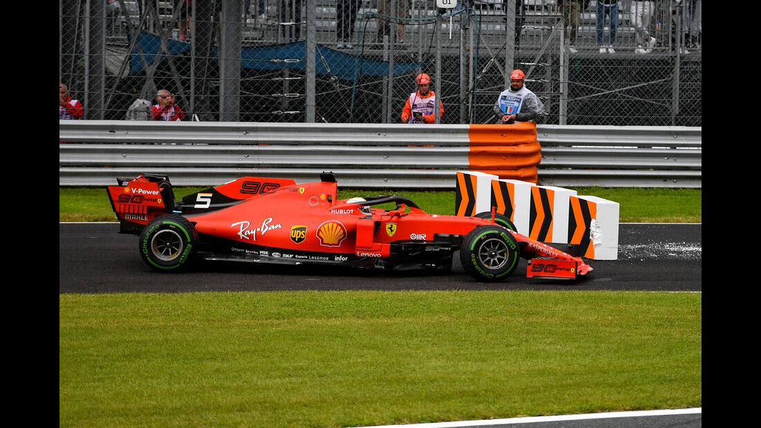 Sebastian Vettel - Ferrari - Formel 1 - GP Italien - Monza - 6. September 2019