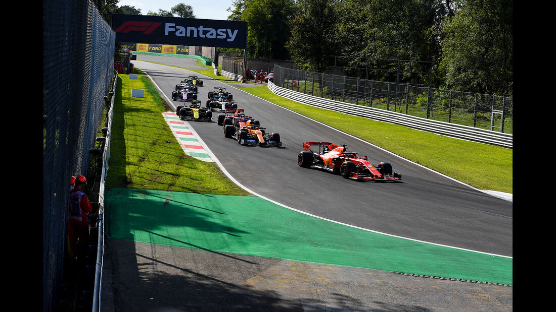 Sebastian Vettel - Ferrari  - Formel 1 - GP Italien - Monza - 7. September 2019