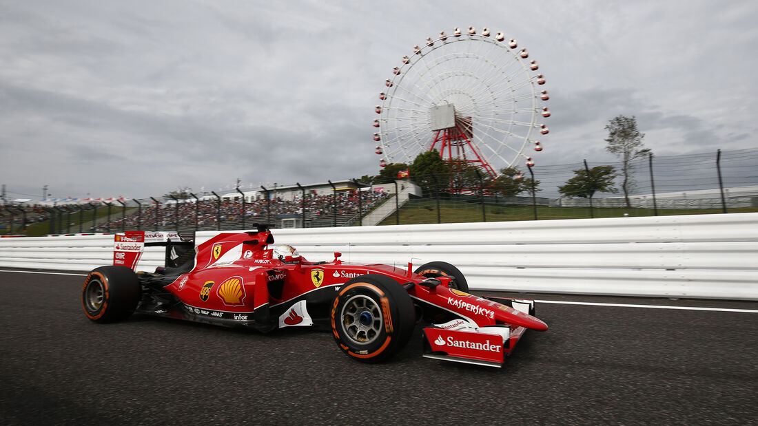 Sebastian Vettel - Ferrari - Formel 1 - GP Japan - Suzuka - 26. September 2015