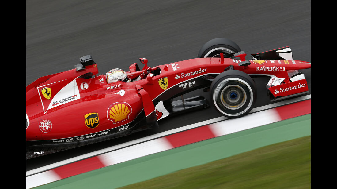 Sebastian Vettel - Ferrari - Formel 1 - GP Japan - Suzuka - 26. September 2015